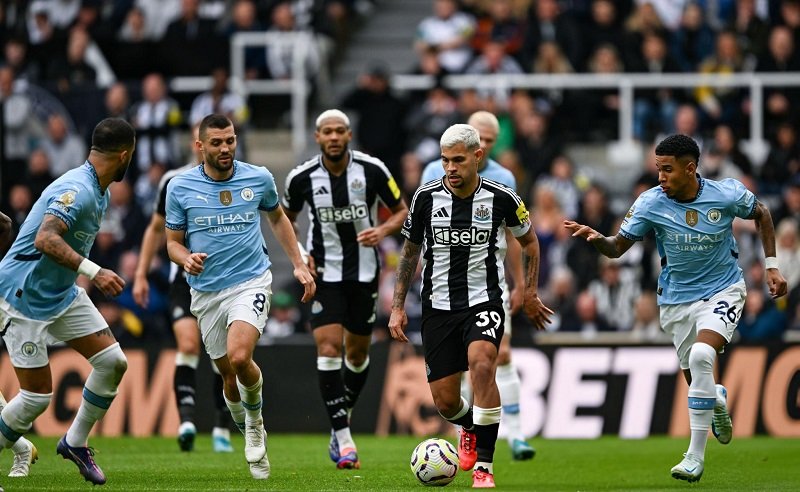 Man City bị Newcastle cầm hòa trong ngày vắng Rodri.