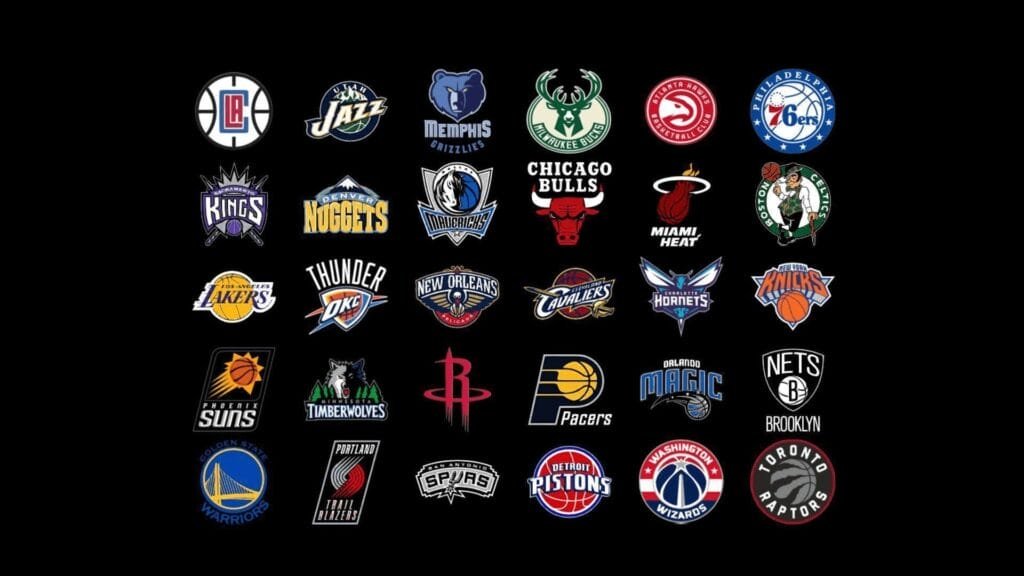 30 đội đang thi đấu tại NBA