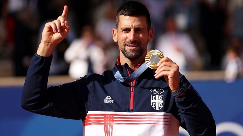 Djokovic đã hoàn thiện bộ sưu tập danh hiệu của mình.
