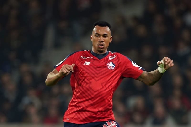 Gabriel trong màu áo Lille