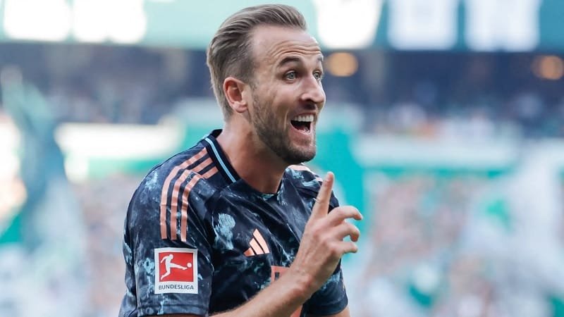 Harry Kane cùng Bayern khởi đầu mạnh mẽ