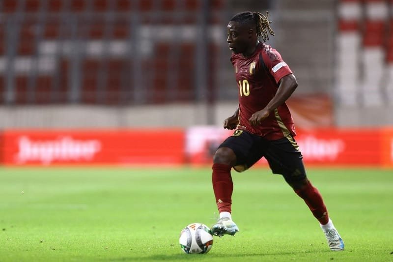 Doku trong màu áo ĐT Bỉ