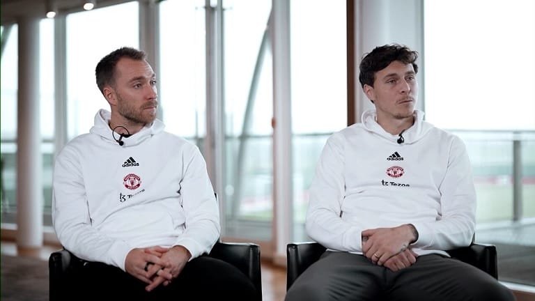 Victor Lindelof và Christian Eriksen sẽ rời Man United vào năm sau (Nguồn: Internet)