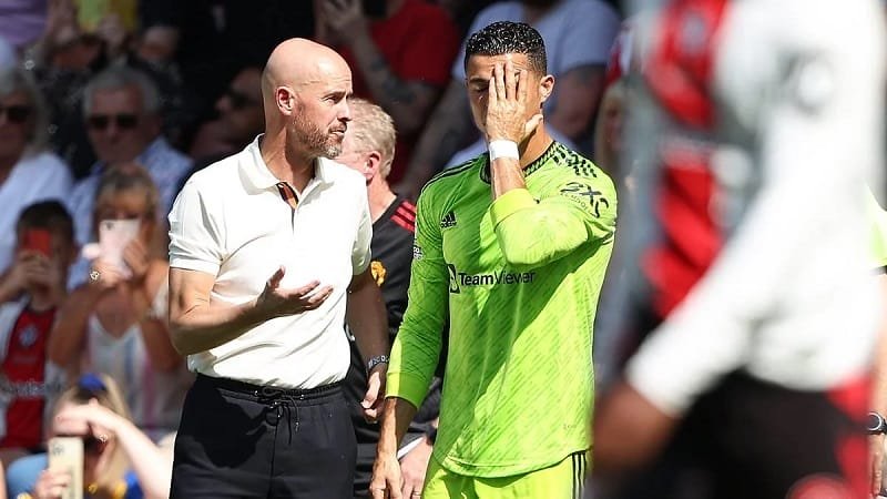CR7 cho rằng Ten Hag quá bi quan