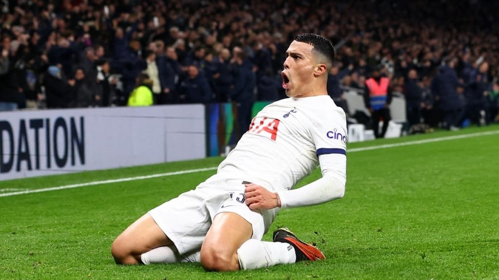 Pedro Porro đang có phong độ tốt tại Tottenham