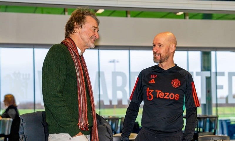 Sir Jim Ratcliffe vẫn đánh giá cao Erik ten Hag.