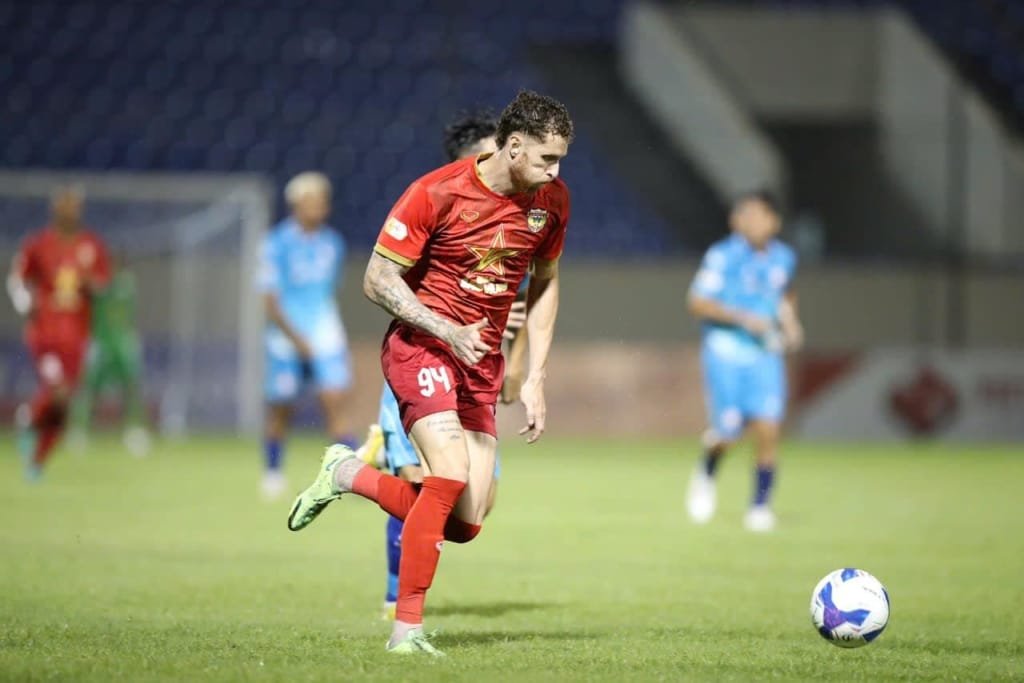 Geovane Magno trong màu áo Hà Tĩnh