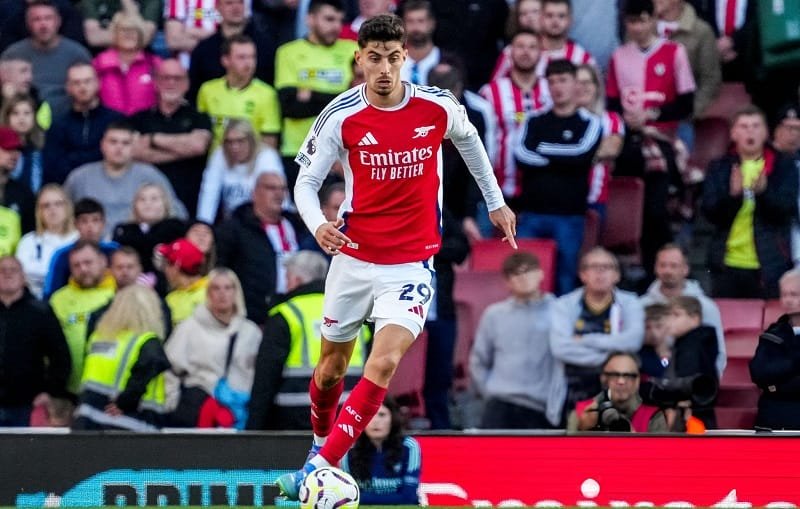 Kai Havertz đang có phong độ cao.