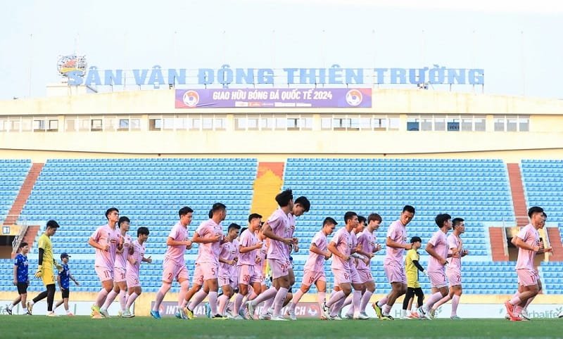 ĐT Việt Nam đã hoàn tất khâu chuẩn bị cuối cùng (Ảnh: VFF).