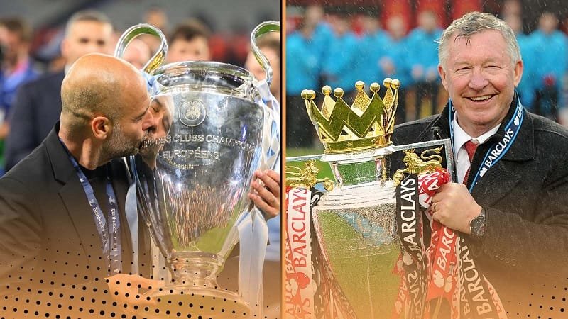 Sir Alex và Guardiola đều để lại dấn ấn lớn