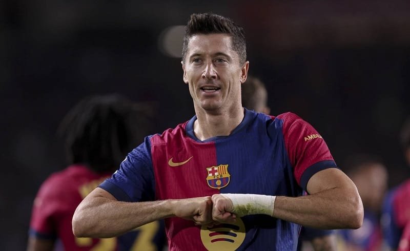 Lewandowski vẫn là chân sút số 1 của Barcelona dù đã 36 tuổi.