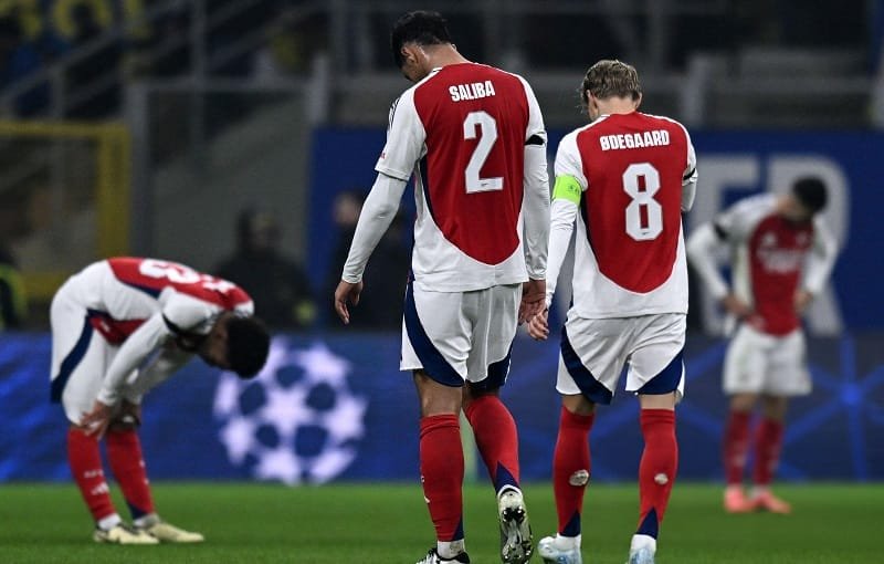 Arsenal đang không có phong độ tốt.