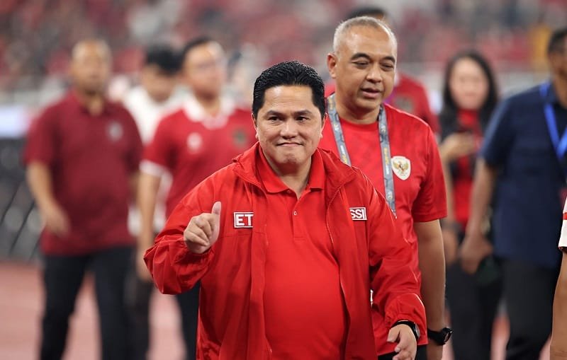 Chủ tịch Erick Thohir nhận trách nhiệm về thất bại của Indonesia (Ảnh: Getty).