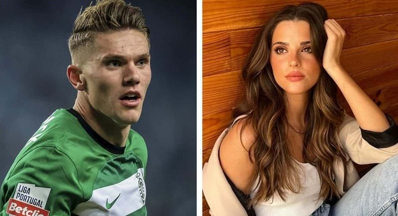 Gyokeres và Ines Aguiar