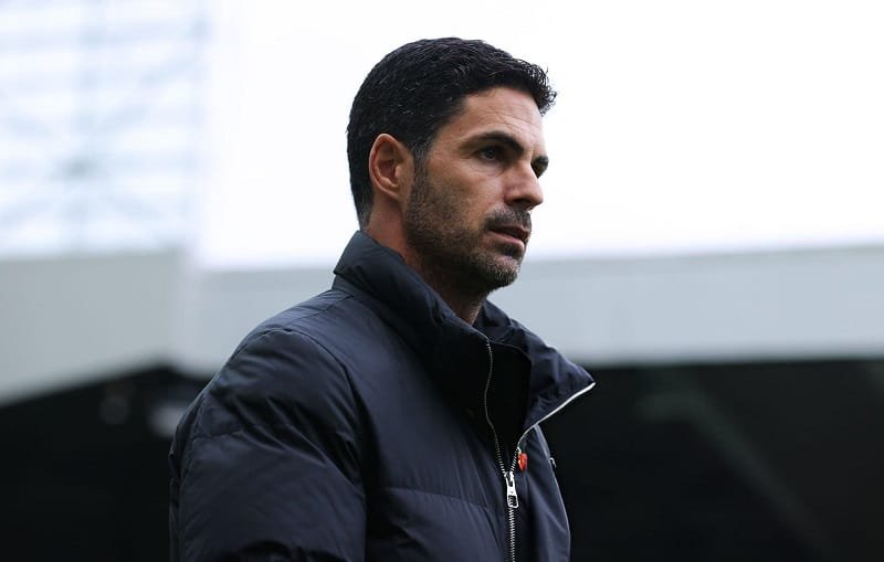 Arteta cho biết Arsenal không quá quan tâm tới cuộc đua vô địch.