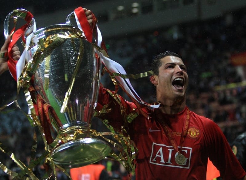 Ronaldo là cầu thủ hay nhất MU mùa 2008