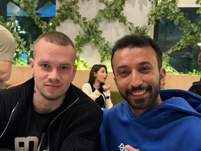 Mudryk đang ở Ả Rập.