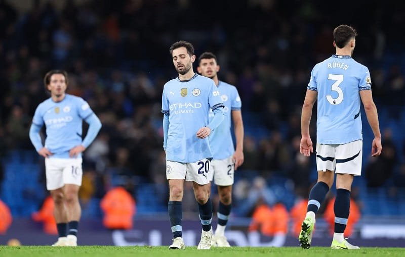 Man City đang có phong độ tệ hại.