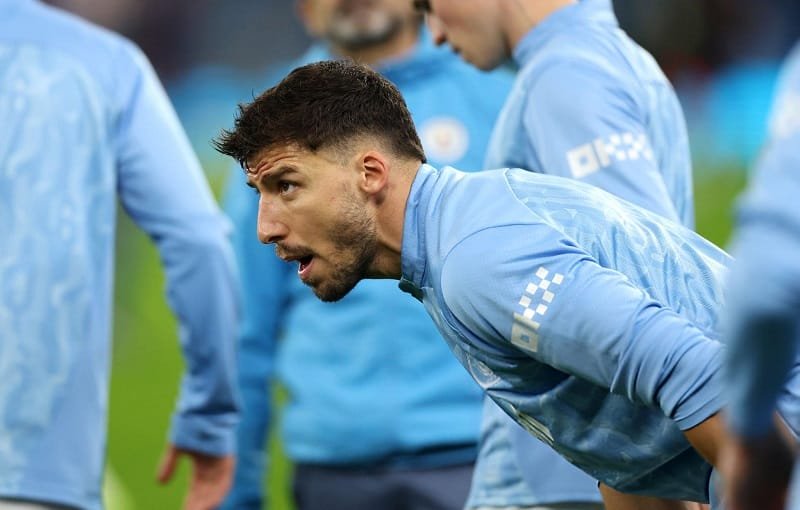 Ruben Dias sẽ phải nghỉ thi đầu 3-4 tuần.