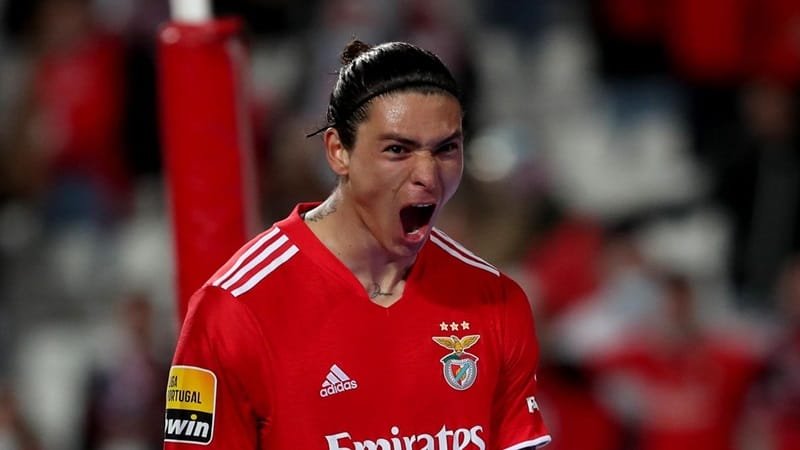 Nunez tại Benfica