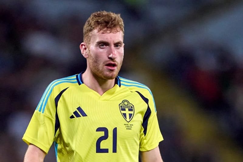 Kulusevski gắn với số áo 21