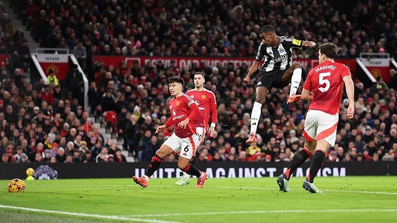 Trận Man United vs Newcastle đã khép lại với trái đắng cho chủ nhà