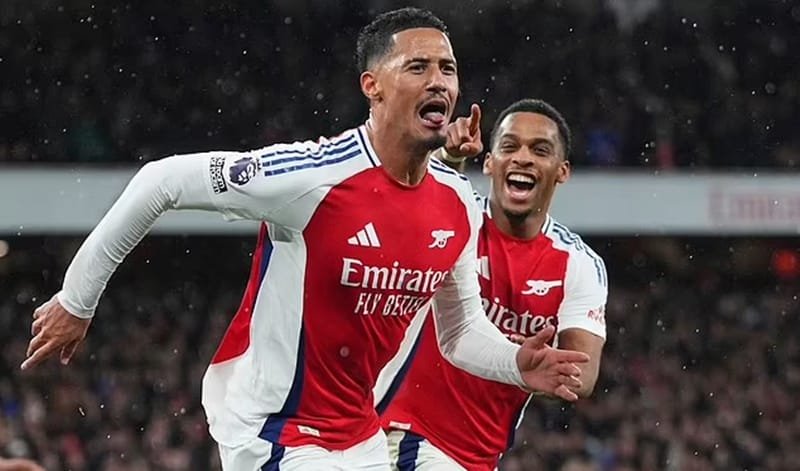 Saliba muốn ở lại Arsenal.
