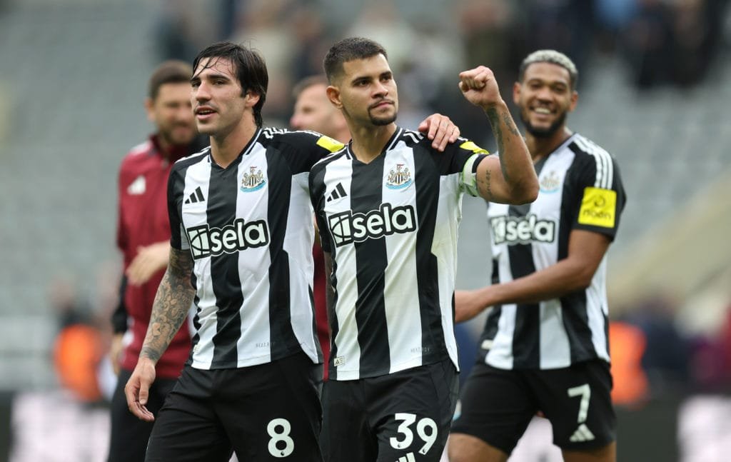 Bộ 3 Sandro Tonali, Bruno Guimaraes và Joelinton