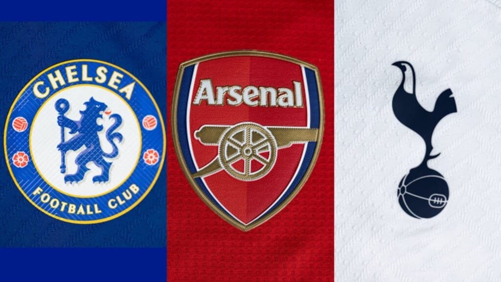 Arsenal và Tottenham là hai đối thủ mạnh nhất của Chelsea tại London.