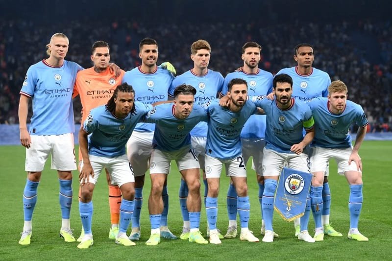 Đội hình Man City 2023 - mùa giải 2022/23