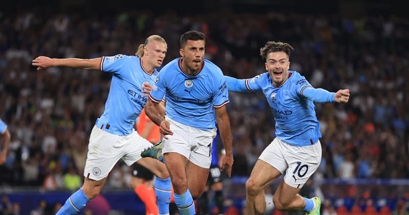 Rodri là người hùng của Man City trong trận chung kết