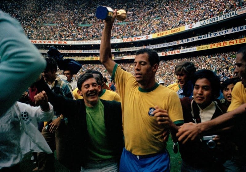 Alberto Torres thuộc tập thể vô địch World Cup 1970 của Brazil
