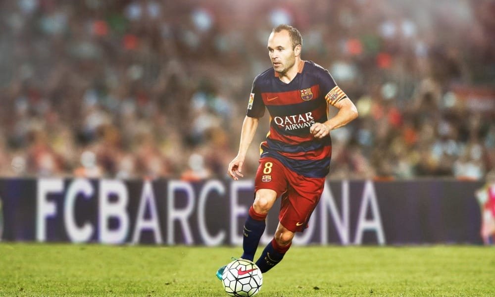 Andres Iniesta là trái tim của lối chơi Tiki-taka.