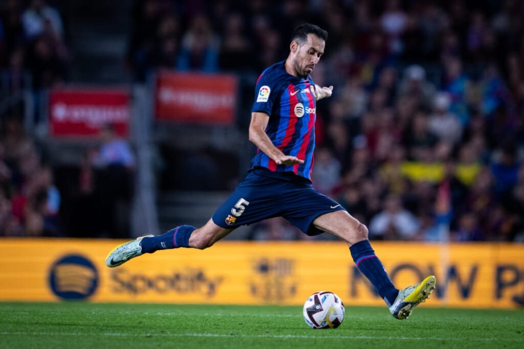 Tiền vệ Sergio Busquets