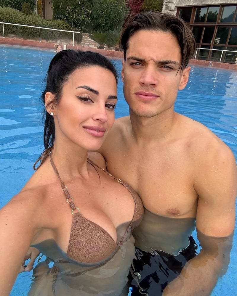 Eleonora và bạn trai Samuele Ricci