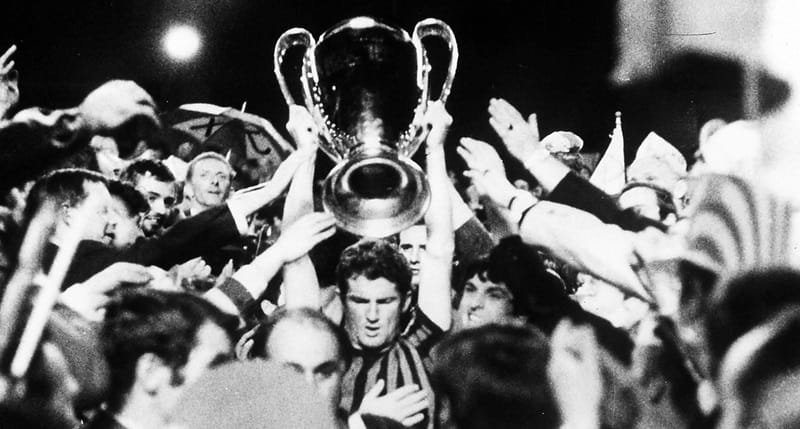 "Rossoneri" với chức vô địch mùa 1968/69