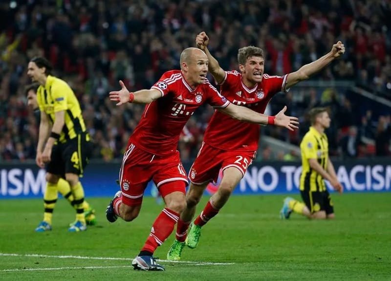 Robben là người hùng của Bayern trong trận chung kết năm 2013