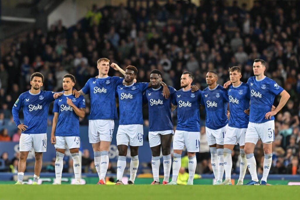 Đội hình câu lạc bộ bóng đá Everton hiện tại.