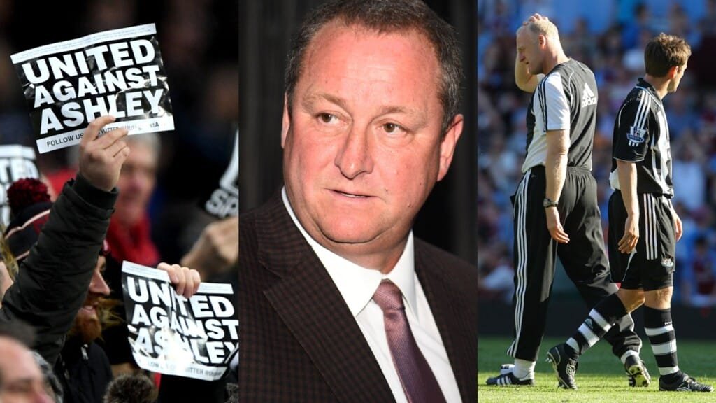 Giai đoạn Mike Ashley nắm quyền được xem là thời kỳ đen tối của Newcastle.