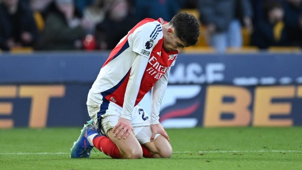 Kai Havertz chưa đủ sức giúp Arsenal vô địch