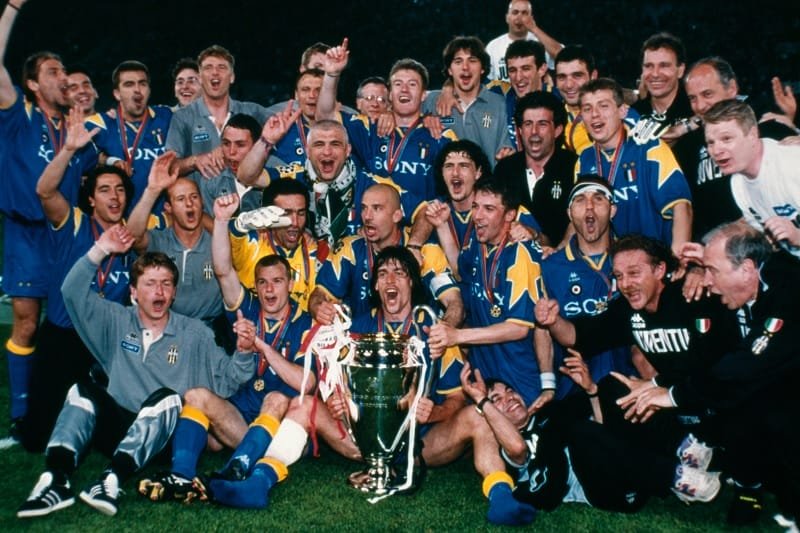 Juventus đã có 2 lần vô địch Cúp C1/Champions League