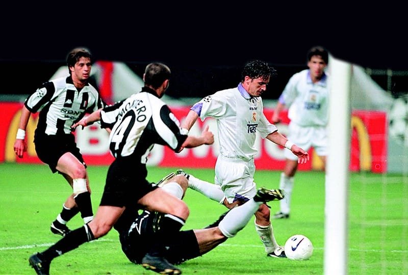 Juventus để thua Real năm 1998