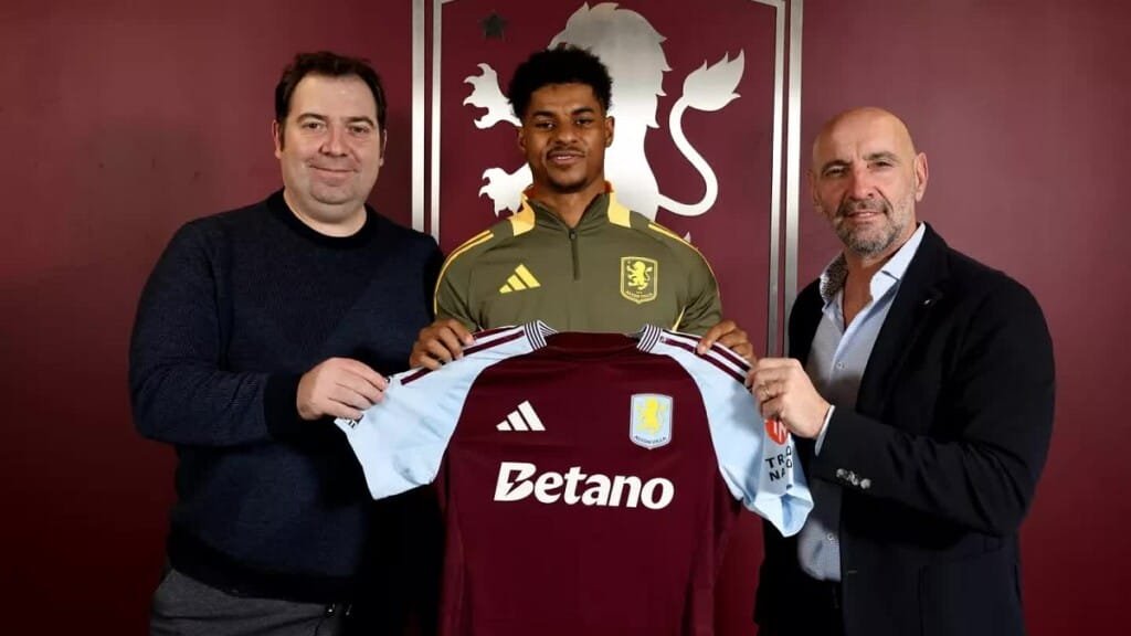 Marcus Rashford chọn Aston Villa thay vì Barca hay Milan